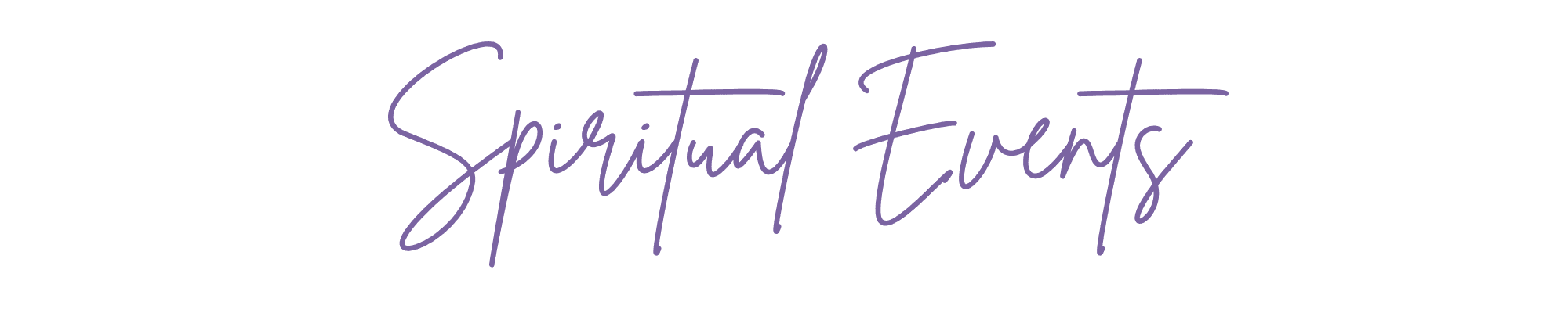 Spiritual Events
