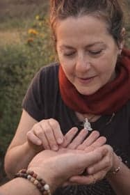 Clairvoyant palm reader