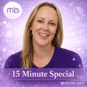 15 minute special with medium kym louise
